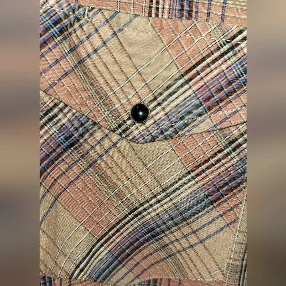 Roper Western Black Pearl Snap Button-down Shirt